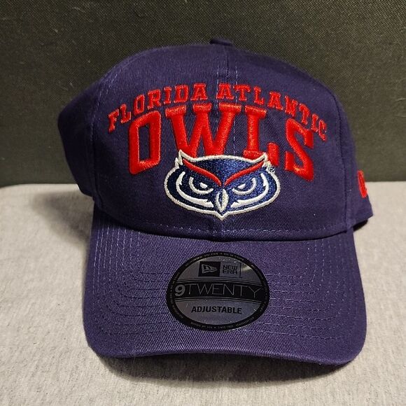 New Era 9Twenty Florida Atlantic Owls Sliderback Hat - New - Picture 1 of 8